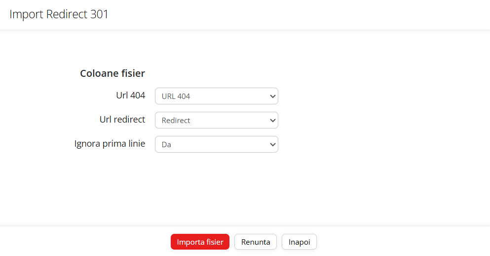 import fisier redirect 301.png